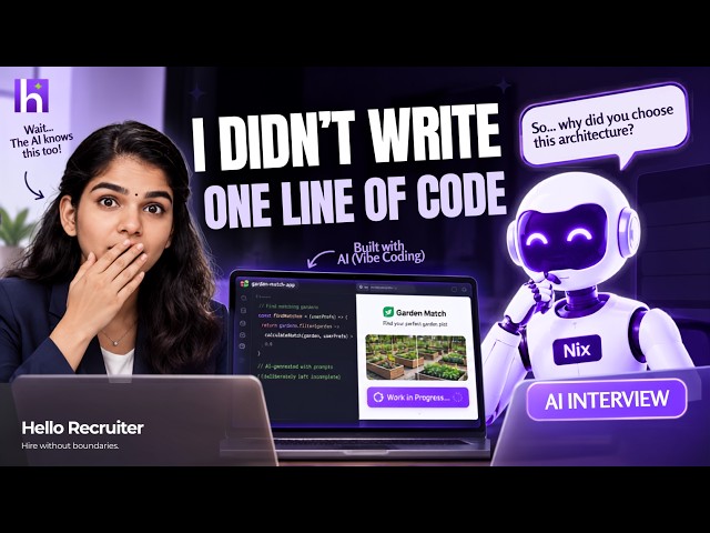 I didn’t write a single line of code. Then an AI interviewed me about all of it.