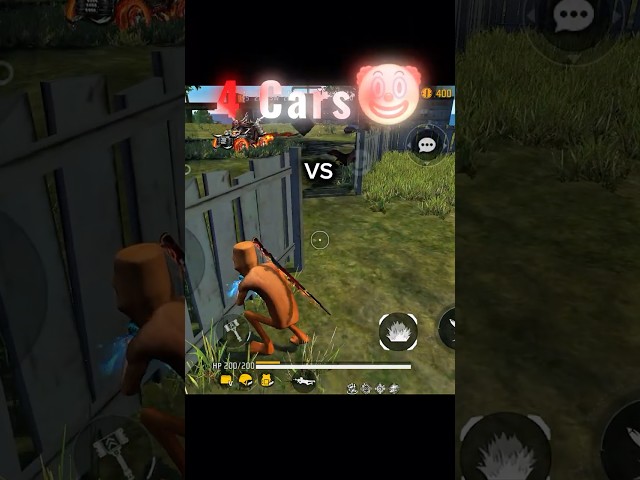 4 Cars vs 1 Horse 🤡🔥 #ff #freefire #ffshorts #garenafreefire #ffmax #tuntunsahur @OrcaVibesyt