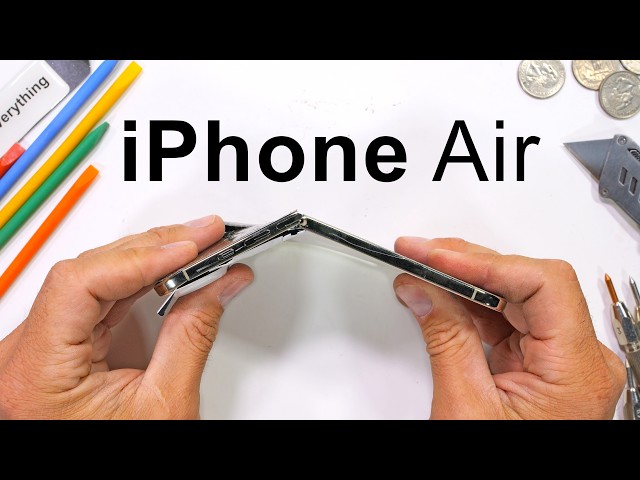 iPhone Air Durability test -- I AM SHOCKED