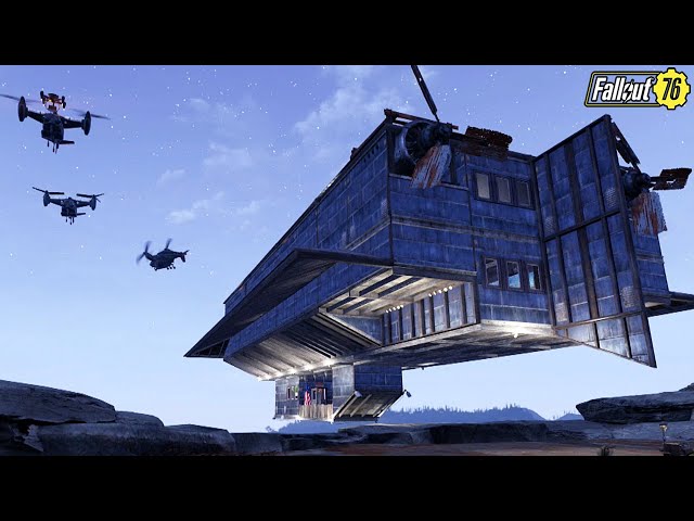 Fallout 76 Players Recreated the Brotherhood of Steel's Airship & it's Absolutely Massive!
