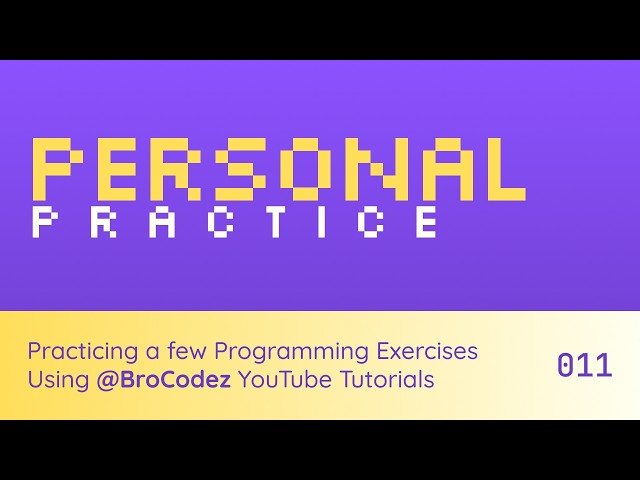 Working on Coding Courses Pt. 11 (Python 3.14 🐍)