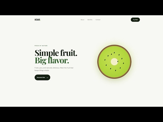 I Built a Modern Website From Scratch with HTML & CSS