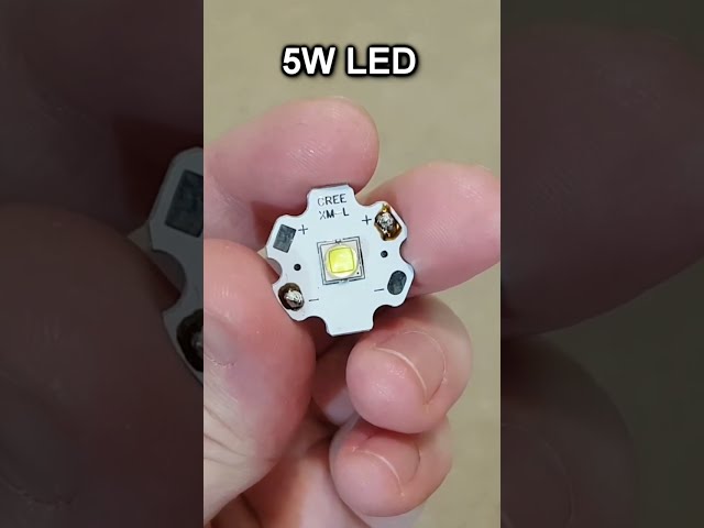 DIY 5W flashlight