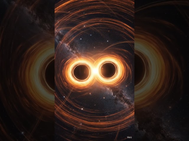 This Black Hole Merger Will Shock You 🌌#blackhole #space #universe #cosmos #science #facts #viral