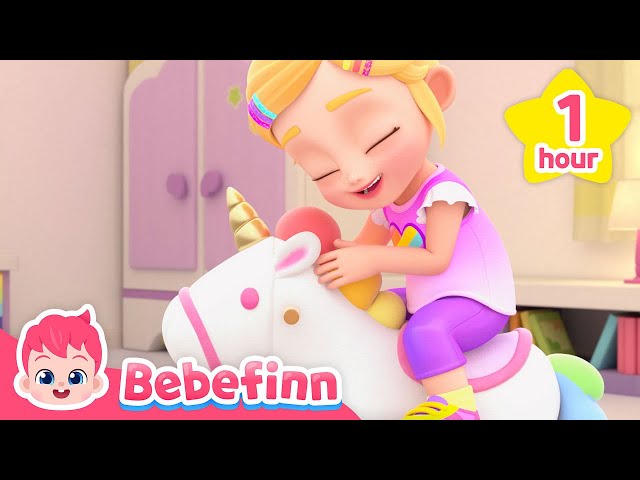Special Song for Bora 🦄🌈 Rainbow Unicorn +more | Sing Along Bebefinn | Nursery Rhymes For Kids