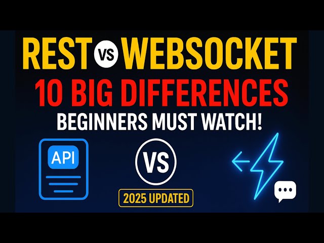 API or WebSocket? The ONLY Difference You Need to Know! (Creates a clear choice/solution)