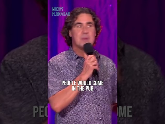Growing up on a council estate with no stigma! #mickyflanagan #shorts #comedy
