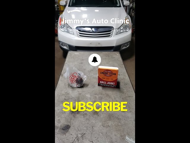 2011 Subaru Outback | Lower Ball Joint Replacement | A How To Guide | Short