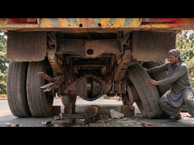 Broken Axle Looks Impossible to Fix | But They Keep Trying Hard