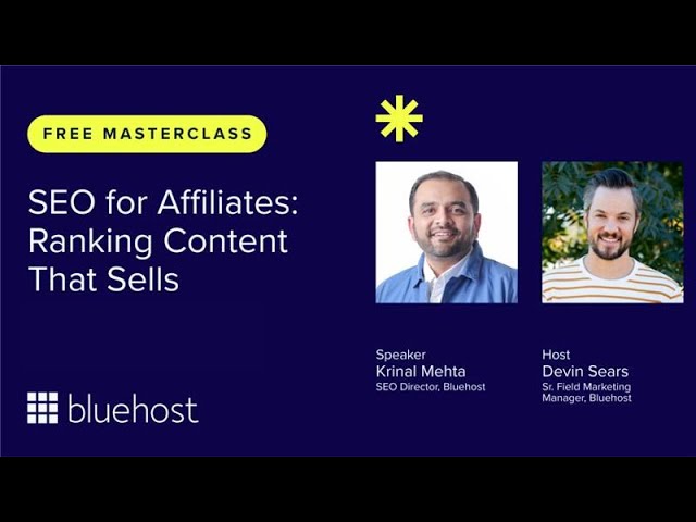 SEO for Affiliates Ranking Content That Sells