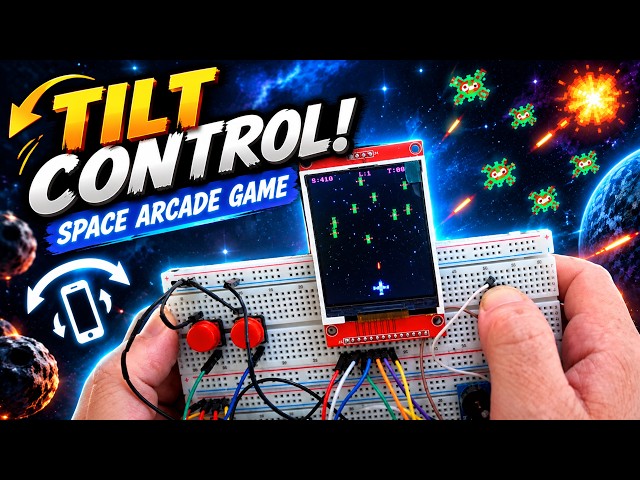 I Made a Space Arcade Game with Raspberry Pi Pico