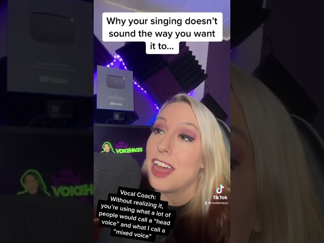 WHY doesn't your singing sound right?!?😭