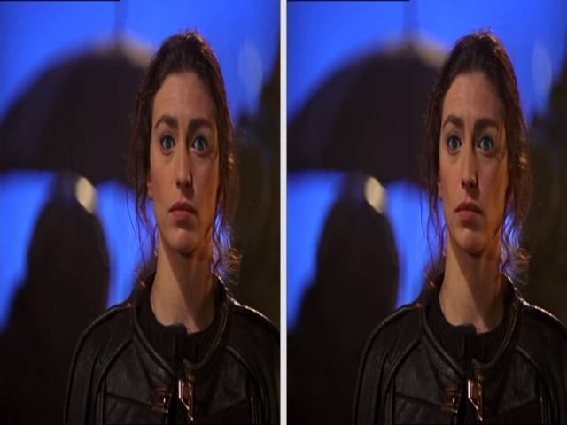 Animated 3D interview of Claudia Black (australian actress) N2-2