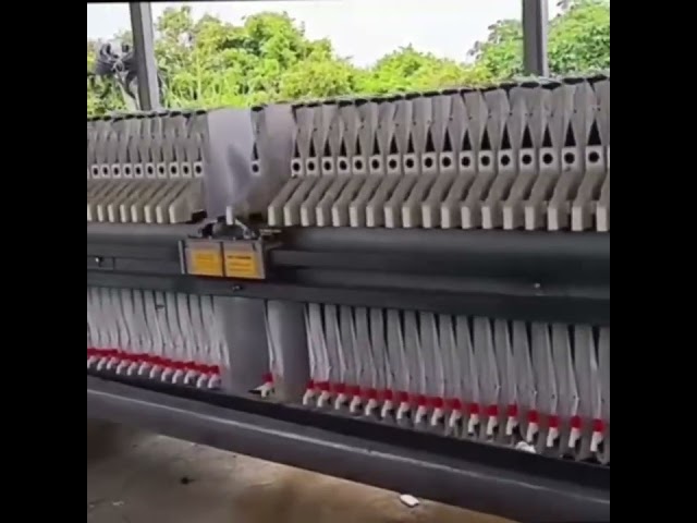 filter press running video