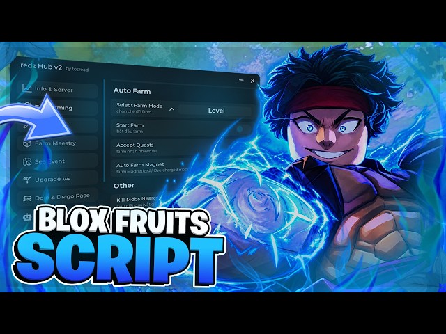 🔥 Blox Fruits SCRIPT | Auto Farm, Fruit Sniper, Auto Bounty !! (NO KEY)
