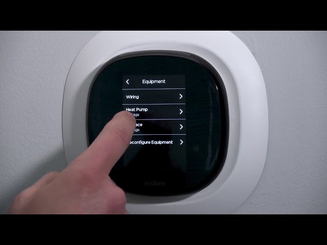ecobee Pro Heat Pump Settings (5 or 5)