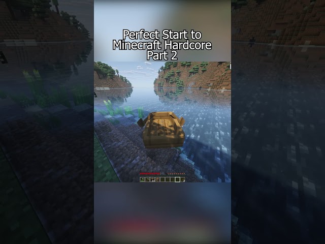 I adventured further in Hardcore Minecraft #shorts #minecraft