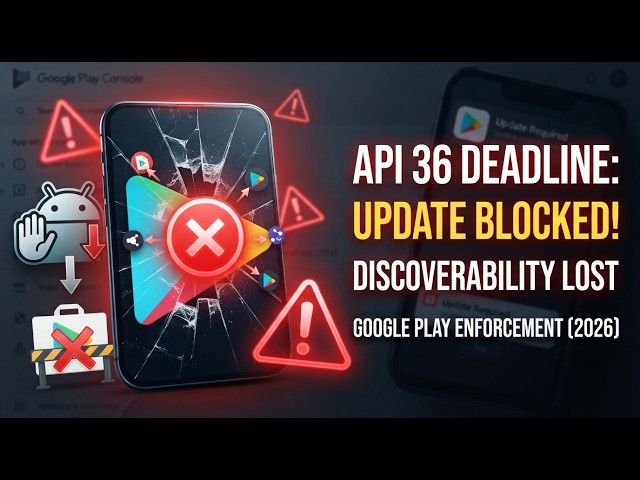 Google Play API 36 — What Happens If You Don’t Update? (2026)