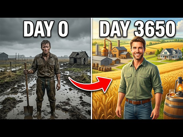 10 years with $0 as a WHISKEY FARMER - FULL MOVIE!!