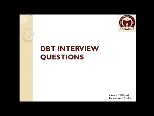 DBT Severity, Error If & Warn If Explained | Interview Question