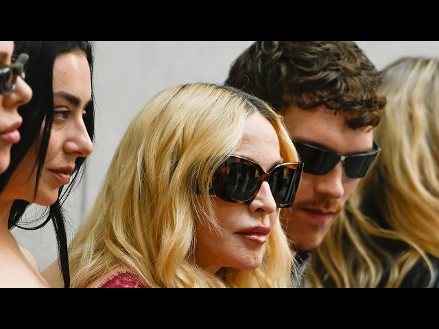 Madonna LIGHTS UP With Charli XCX and Connor Storrie at Paris Fashion Week