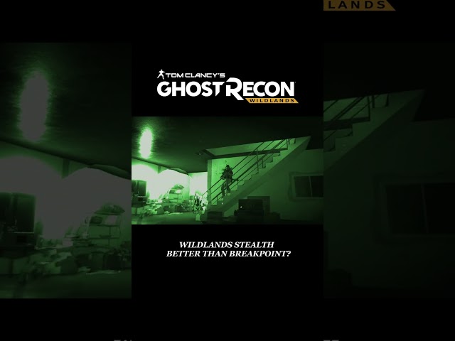 Wildlands stealth better than Breakpoint? #shorts
