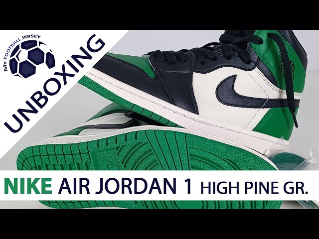 Nike Air Jordan 1 High Pine Green (JJSport24) Unboxing Review