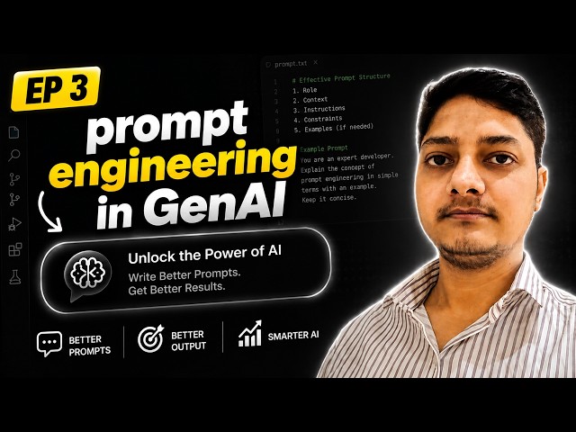 Prompt Engineering in GenAI | Learn Zero-Shot, Few-Shot & Chain of Thought
