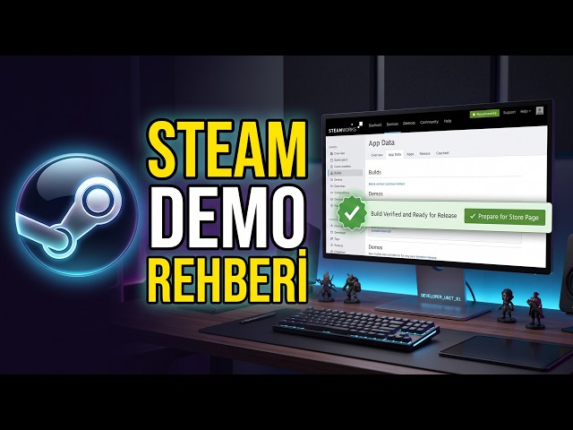 Steamworks Demo Yayınlama A'dan Z'ye (Unity → Steam)