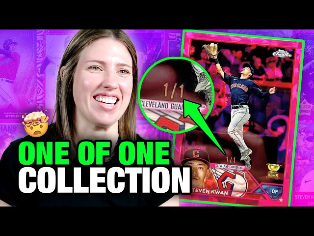 She has the most unique card collection in the world!? 🤯