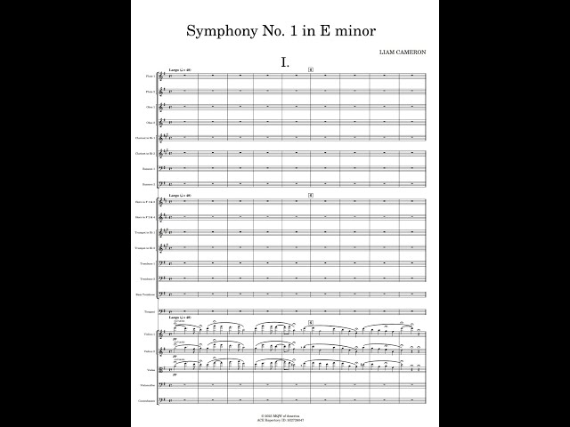 Symphony No. 1 in E Minor, "Innigkeit"