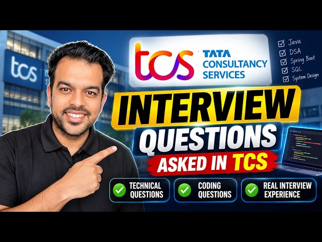 Real TCS Java Coding Interview Questions