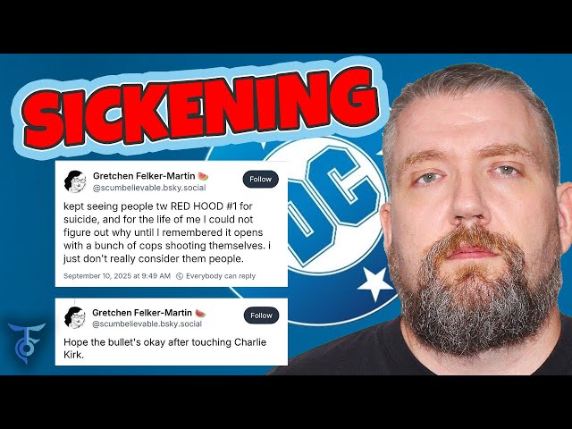 DC Comics Writer Celebrates Charlie Kirk Shooting