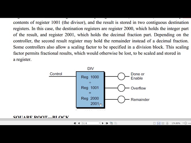 Arithmetic Operations and Shifting in PLC