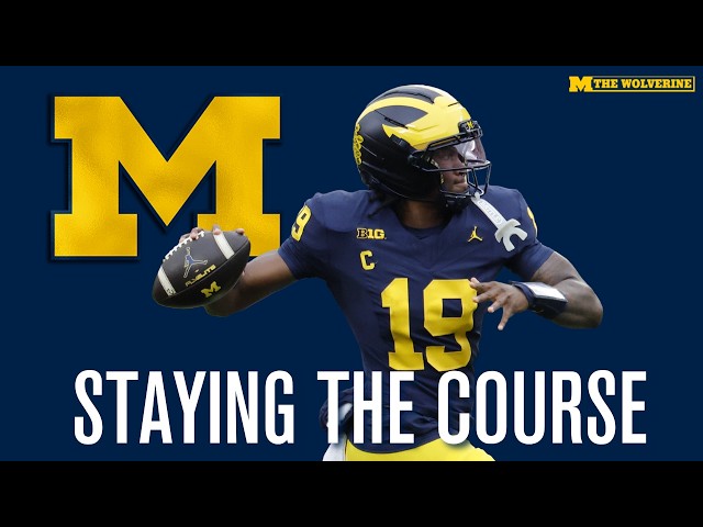 STAYING THE COURSE: No major changes to Michigan's offense as the Wolverines gear up for Penn State