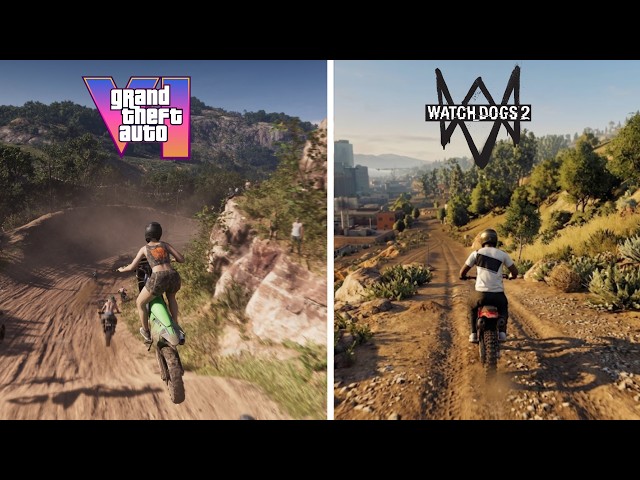Watch Dogs 2 vs GTA 6 | Insane Details Comparison 🔥
