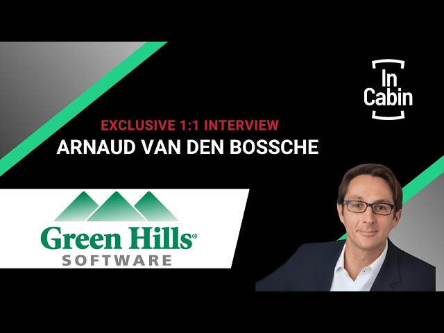 Green Hills Software | How Safe & Secure Software is Enabling the Software-Defined Vehicle