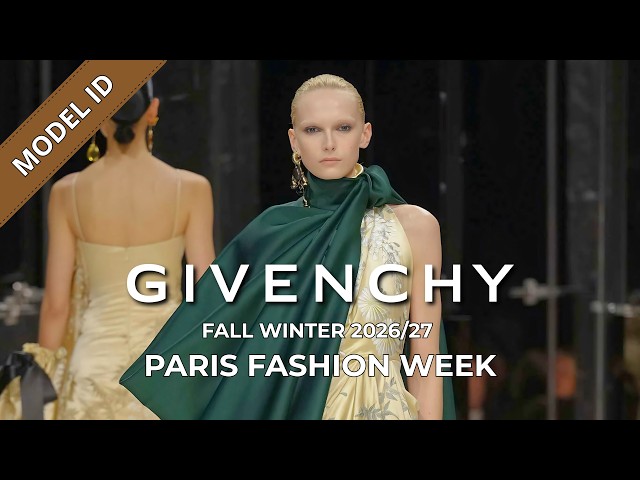 Givenchy Fall Winter 2026/27 Fashion Show Model ID | Paris Fashion Week