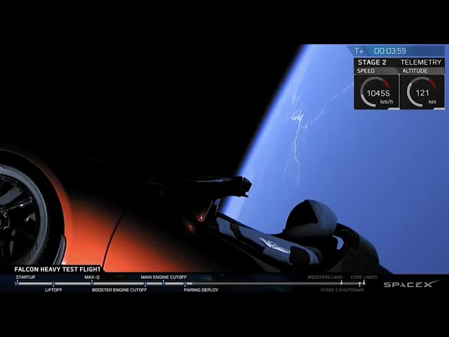 Watch SpaceX's Falcon Heavy launch a Tesla Roadster on 5th anniversary of debut flight