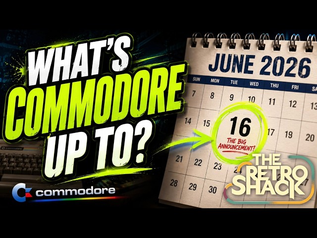 What Is Commodore Up To?  What will they announce on the 16th June 2026?