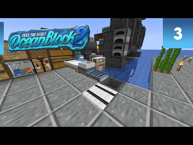 Oceanblock 2 #3 - Semi-automated Iron Sluice