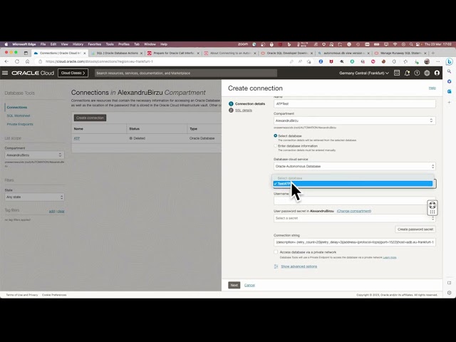 Oracle Cloud Infrastructure   3 ways to connect to your Autonomous Database