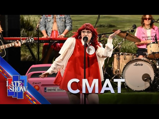 "When a Good Man Cries" - CMAT (LIVE on The Late Show)