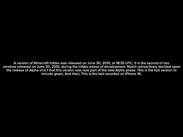 Java Edition Infdev 20100630-1835 (THIRD VIDEO) (JULY 22, 2026)