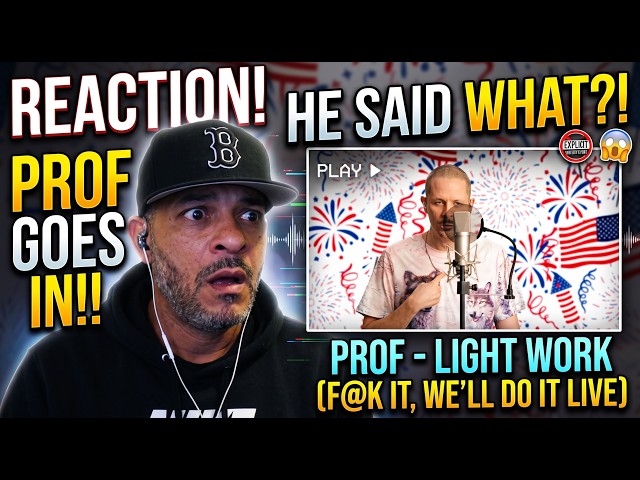 PROF - Light Work (FⒸK IT, WE'LL DO IT LIVE) REACTION by Perry3xStudios