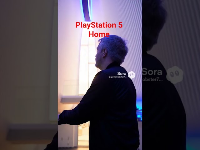 Living in a Giant PlayStation 5 Home