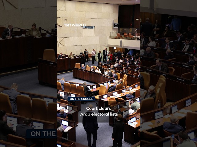 Israel’s Supreme Court overturns ban on Arab parties