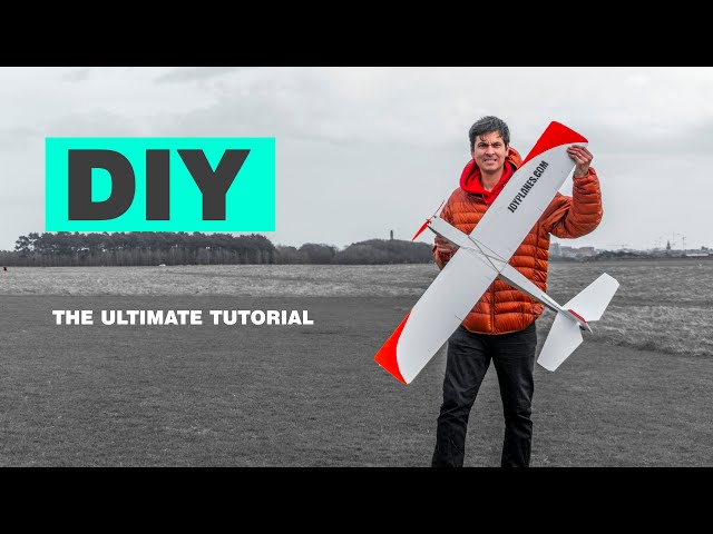 The ultimate tutorial on building an RC trainer airplane | The best for beginners