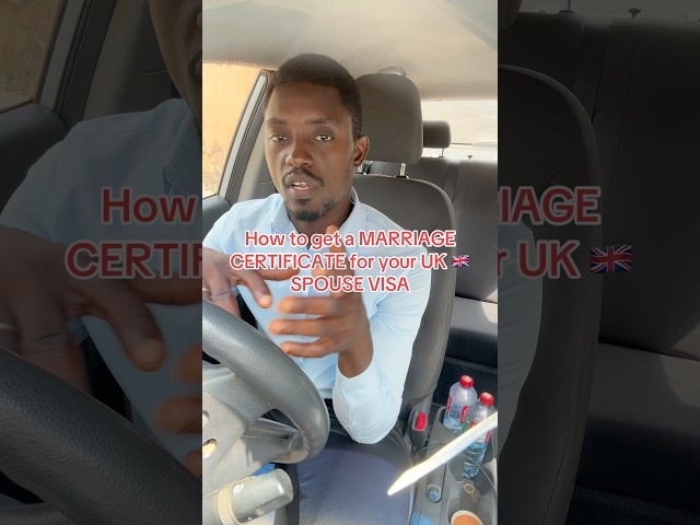 Marriage Certificate for UK 🇬🇧 SPOUSE VISA Application from GHANA