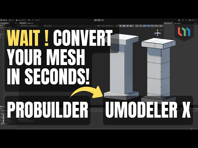 Wait! Convert your  Probuilder Mesh in Seconds!